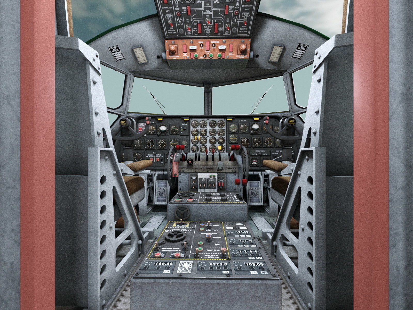 C-123 Provider 3D model_16
