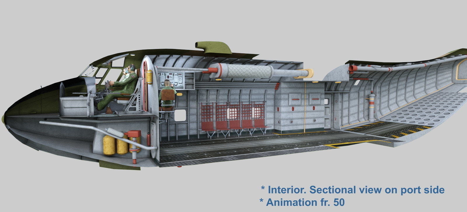 C-123 Provider 3D model_14