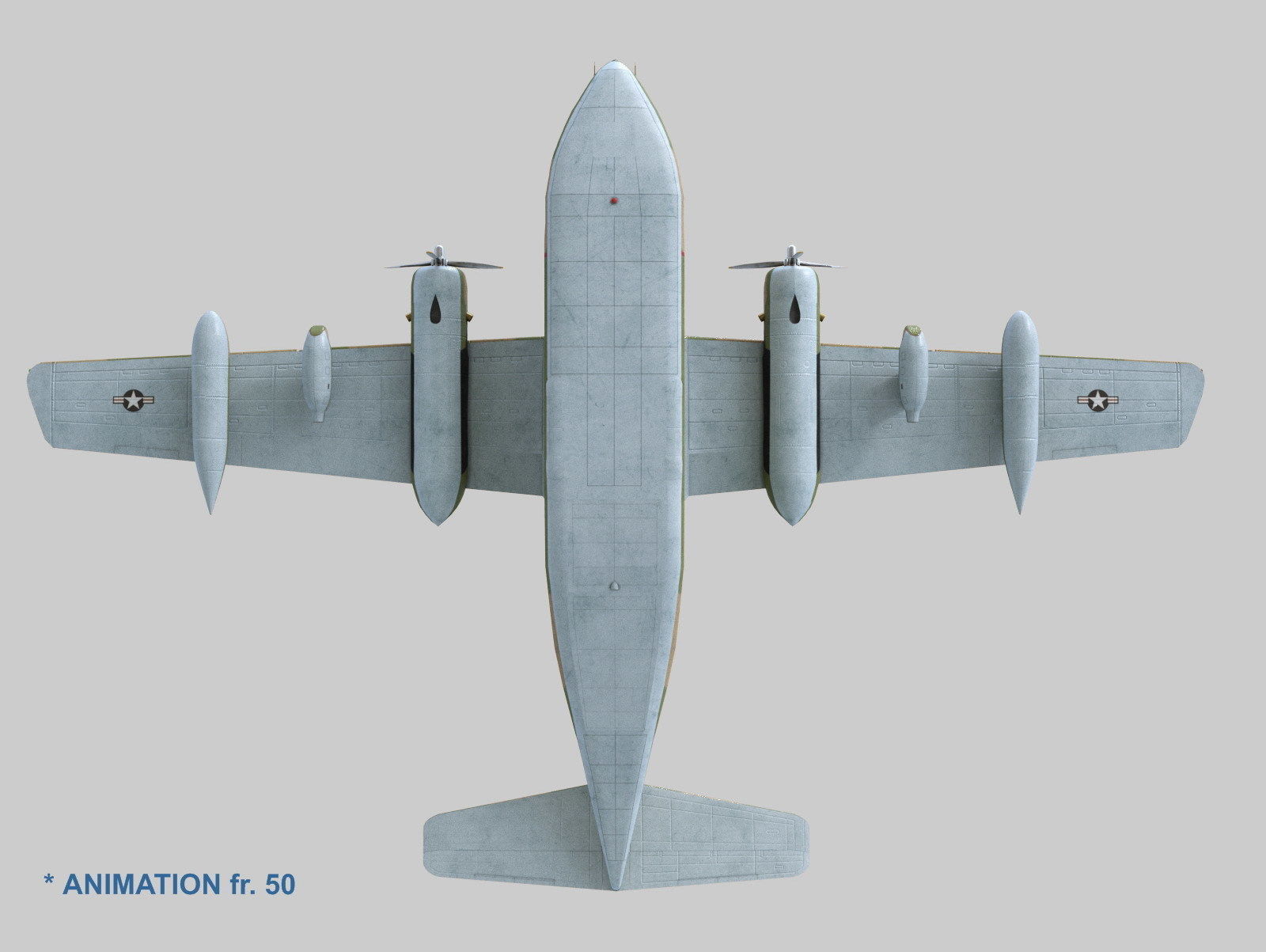 C-123 Provider 3D model_7