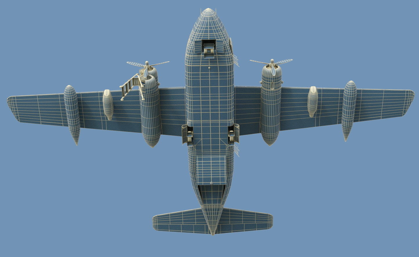 C-123 Provider 3D model_22