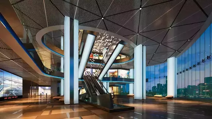 Shopping Mall Interior