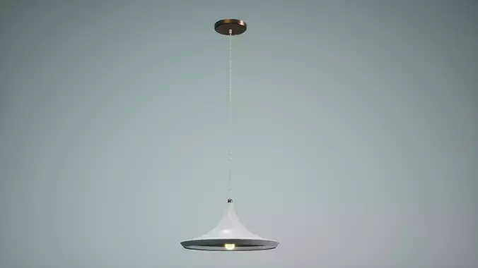 Ceiling Light Low Poly Game Ready