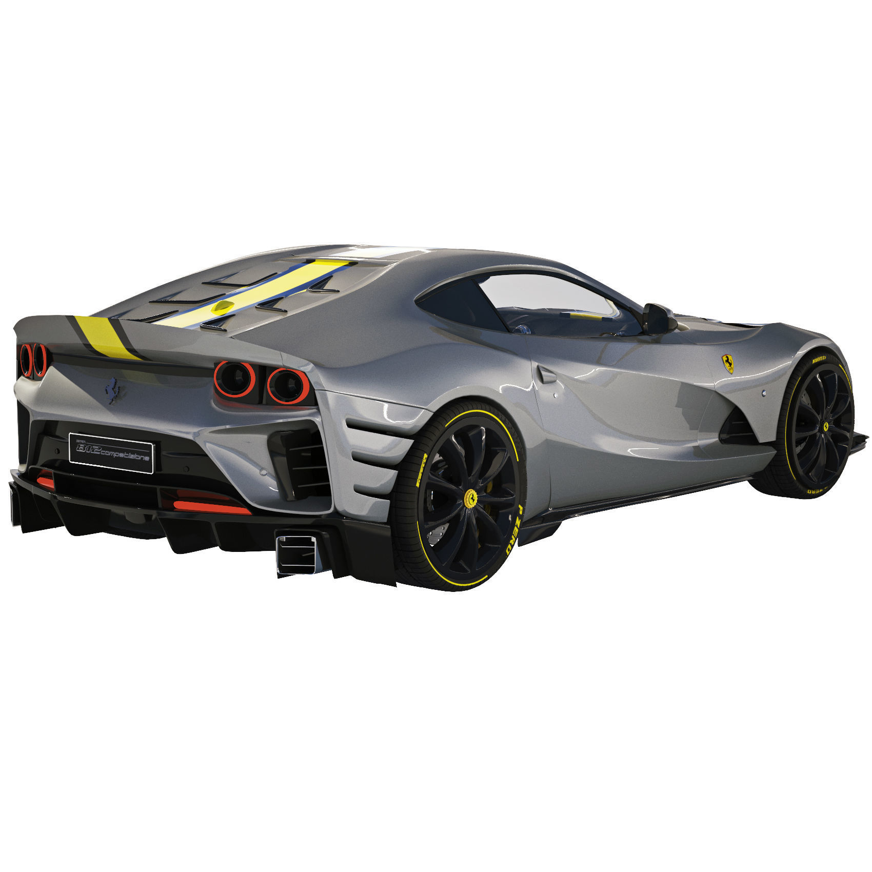 Ferrari 812 Competizione 2022 3D model_14