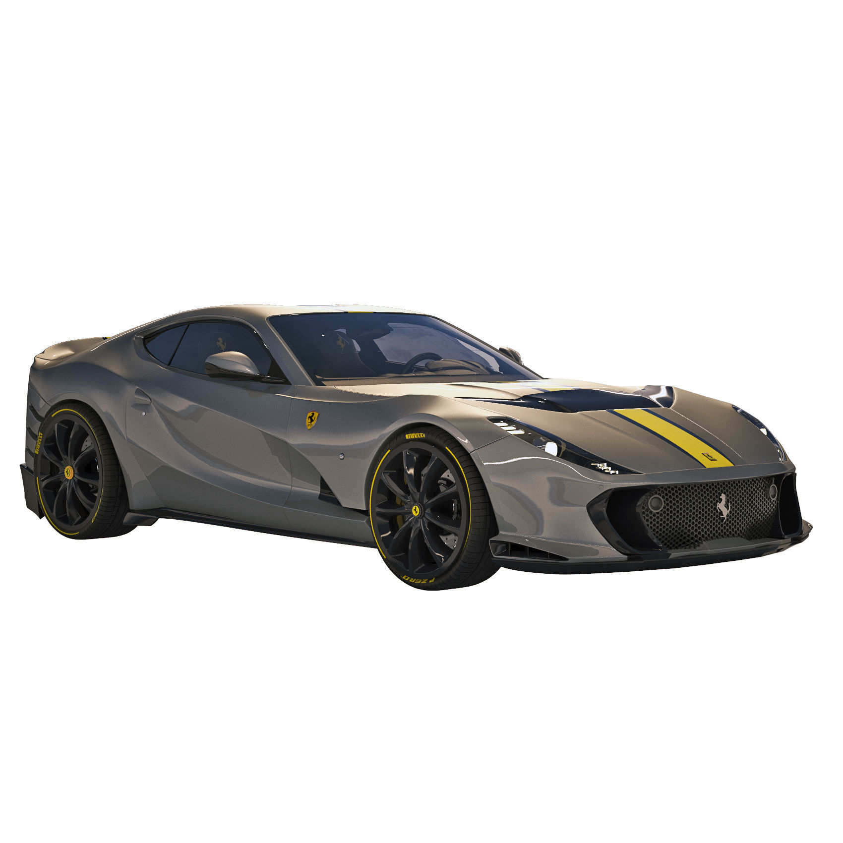 Ferrari 812 Competizione 2022 3D model_16