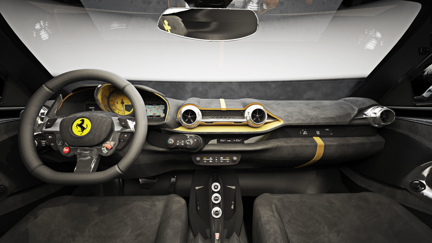 Ferrari 812 Competizione 2022 3D model_9