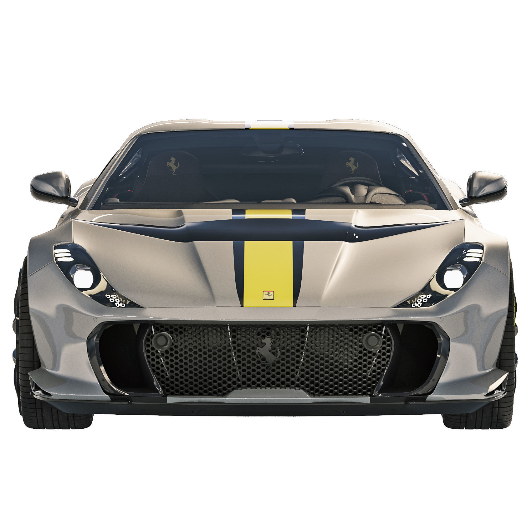 Ferrari 812 Competizione 2022 3D model_17