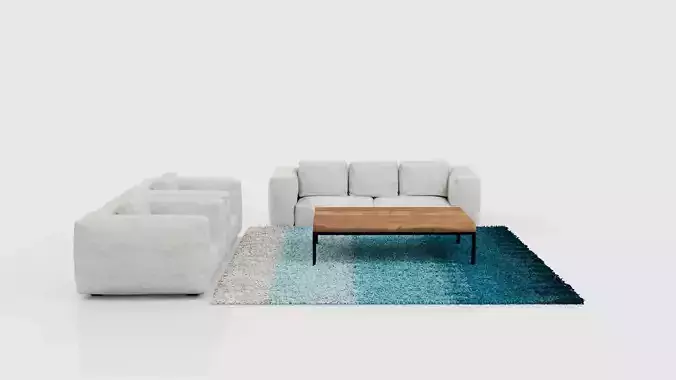 Sofa Falkor 3D model