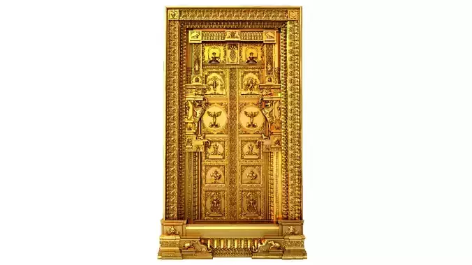decorative traditional 3d door 2