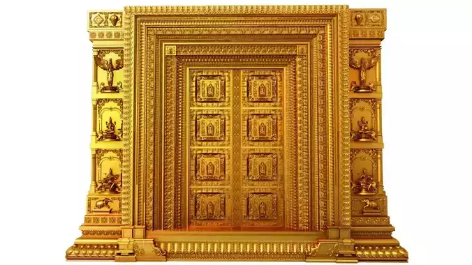 decorative traditional 3d door 3