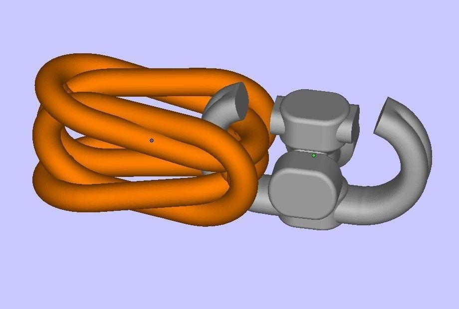 Chain Link 85 3D print model_4