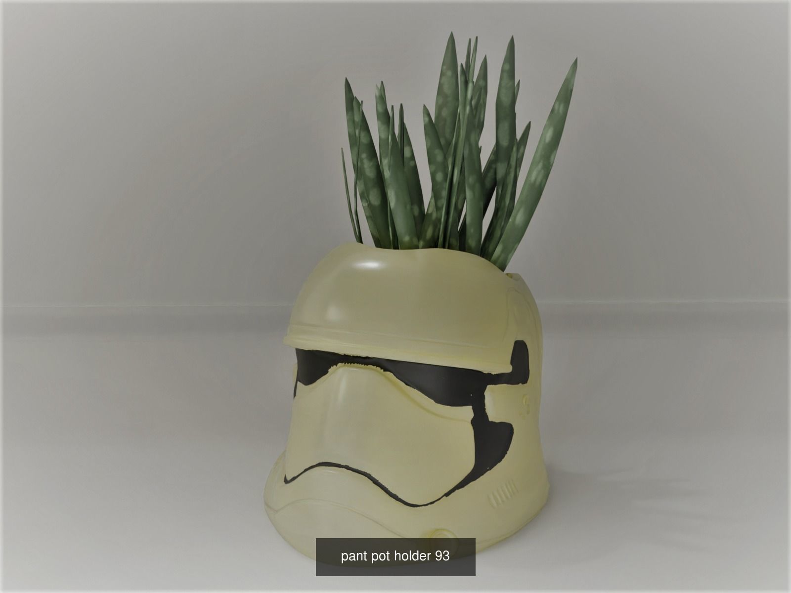 plant pot superhero colection 3D Model Collection_9