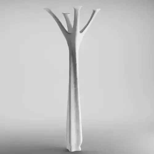 Organic Pillar Free 3D model