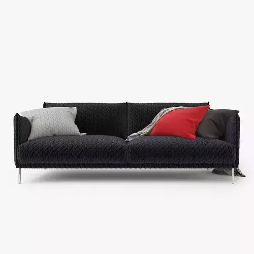 Moroso Gentry 2 Seater Sofa 3D model 6