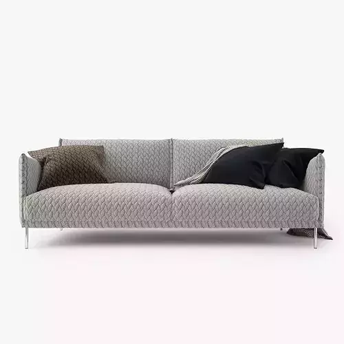 Moroso Gentry 2 Seater Sofa 3D model 7