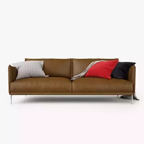 Moroso Gentry 2 Seater Sofa 3D model 5