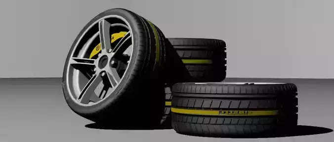High quality Pirelli P Zero Tire and brake kit
