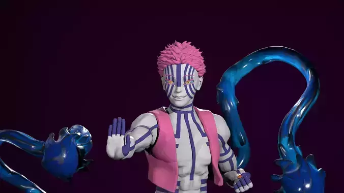 Akaza anime figurine