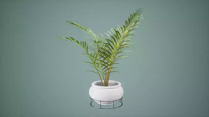 Decor Pot Low Poly Game Ready