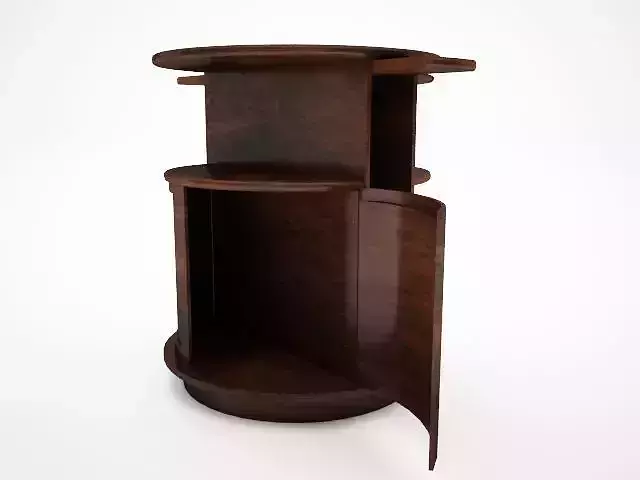 Barunit art deco side table