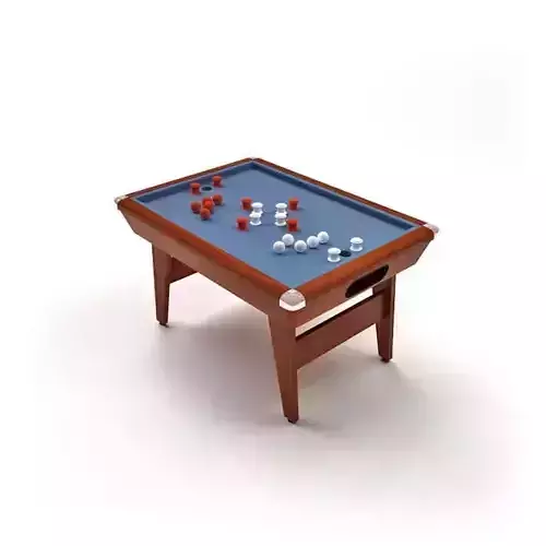 Blue Billiard Table