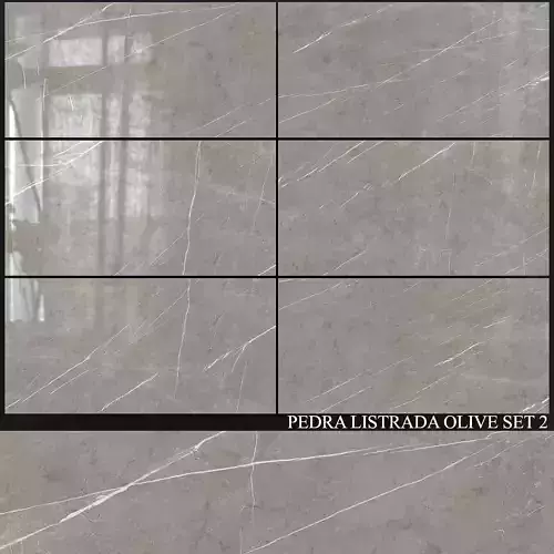 Decovita Pedra Listrada Olive 600x1200 Set 2 3D model