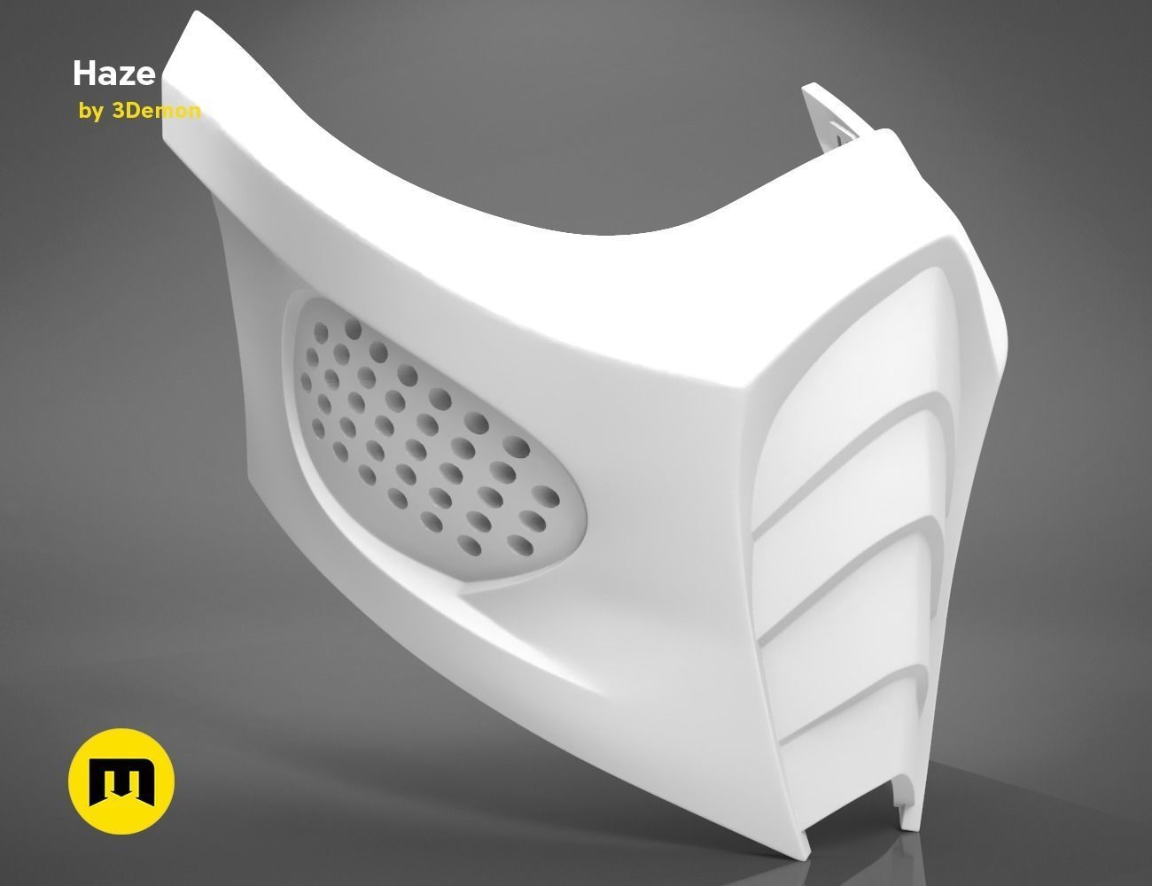 Haze Mask 3D print model_11