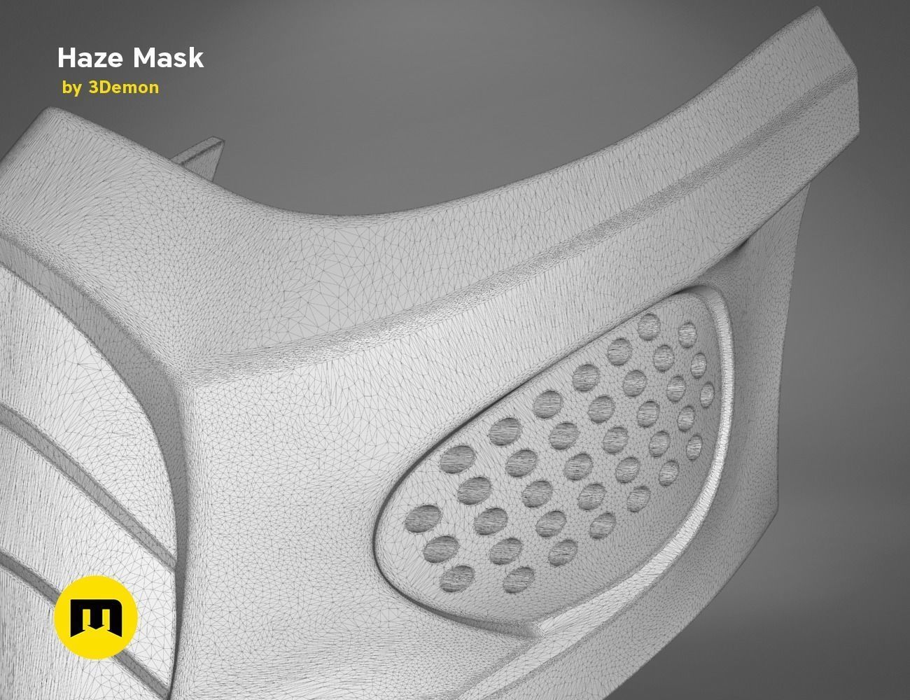 Haze Mask 3D print model_9