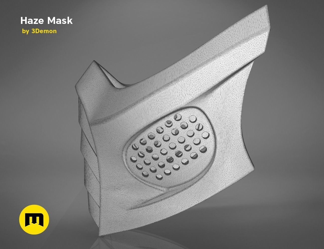 Haze Mask 3D print model_19