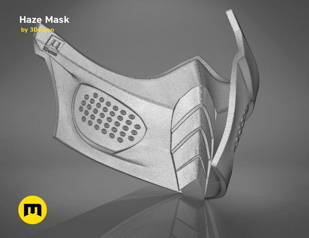 Haze Mask 3D print model_17
