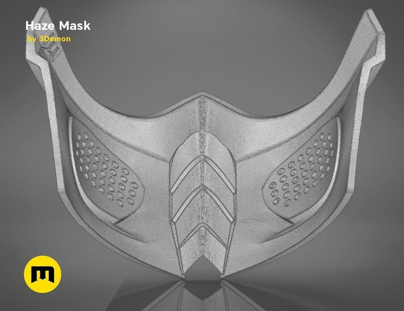 Haze Mask 3D print model_1