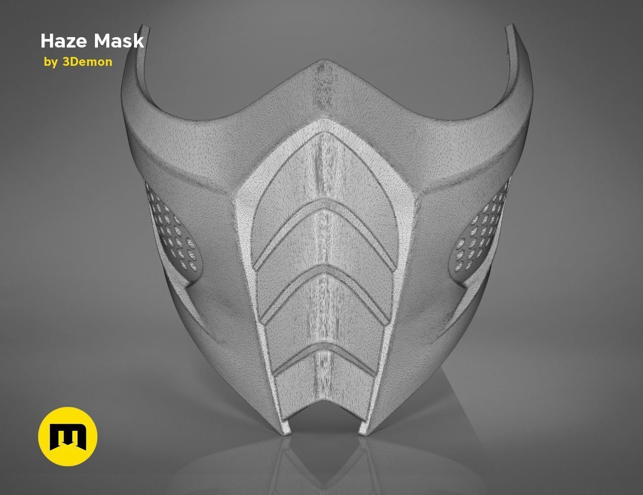Haze Mask 3D print model_13