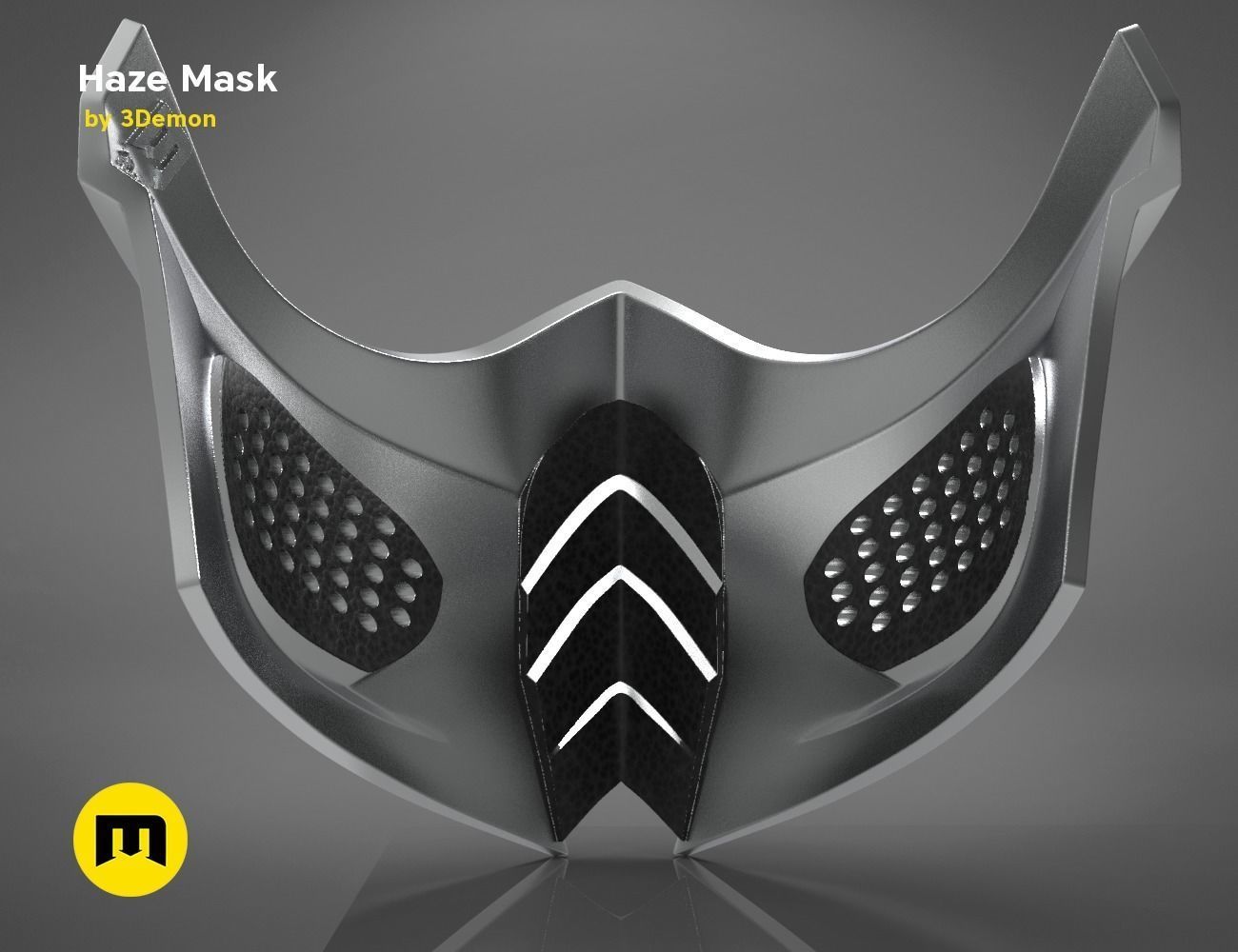 Haze Mask 3D print model_4
