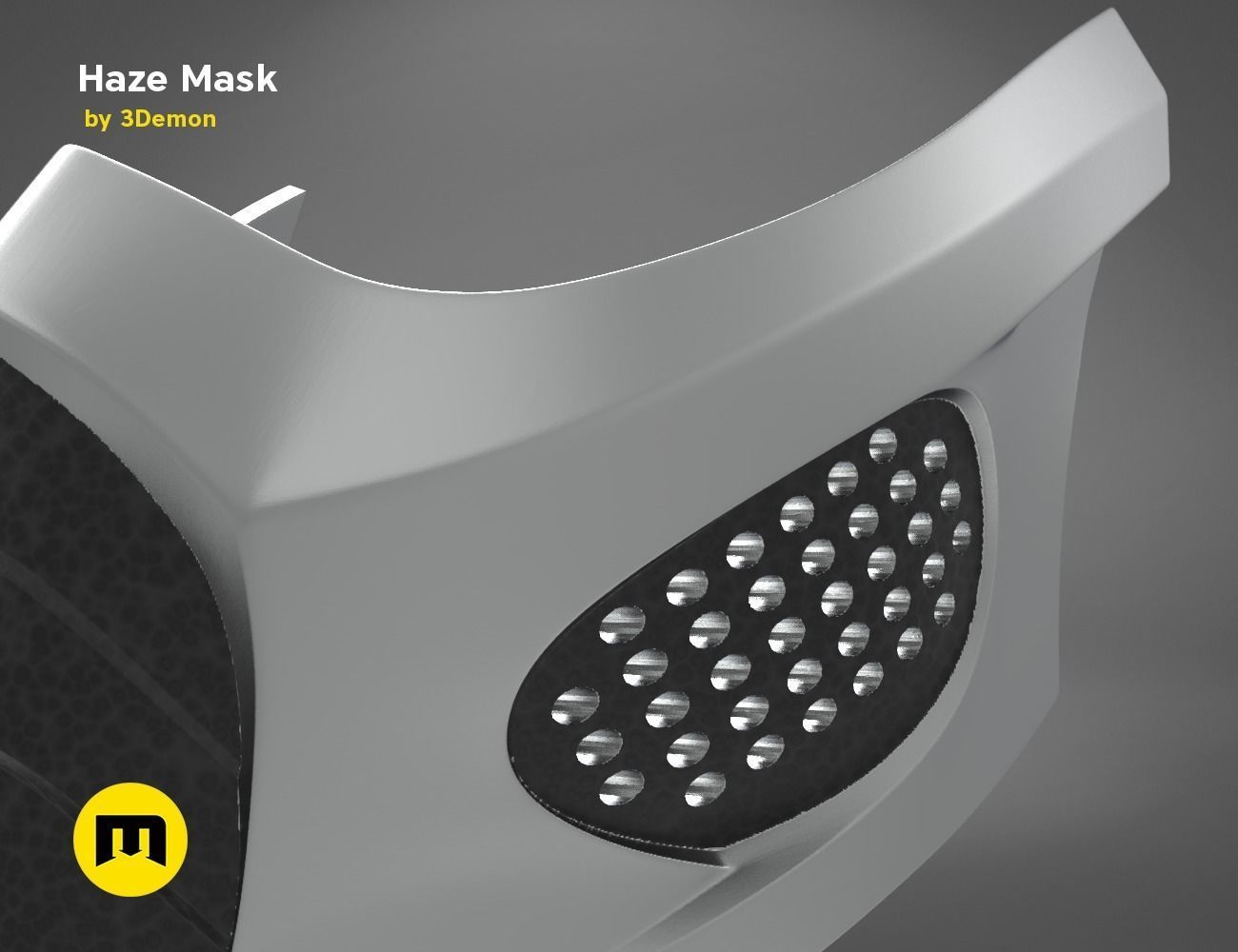 Haze Mask 3D print model_6