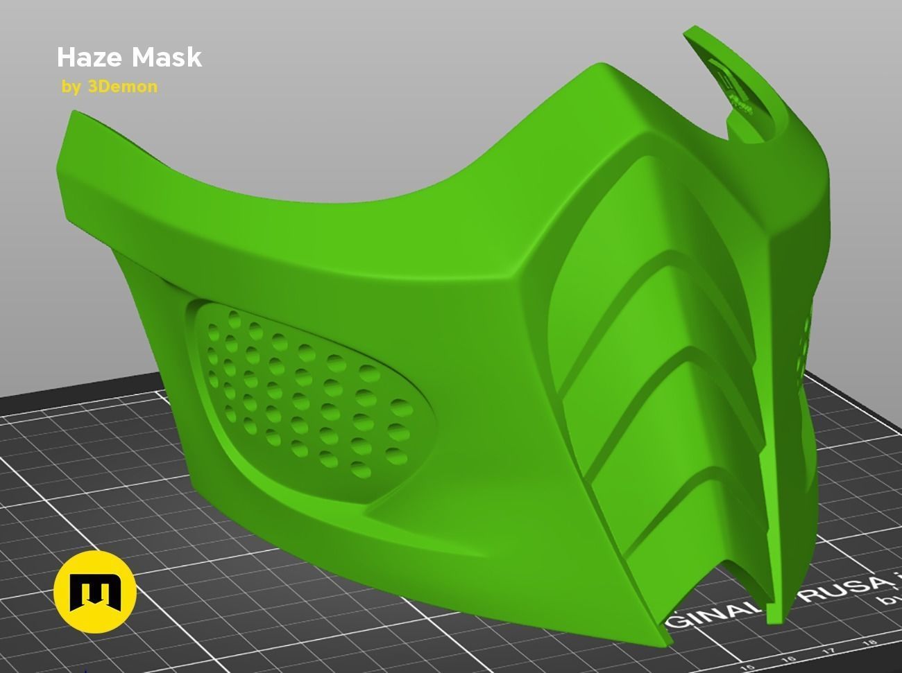 Haze Mask 3D print model_21