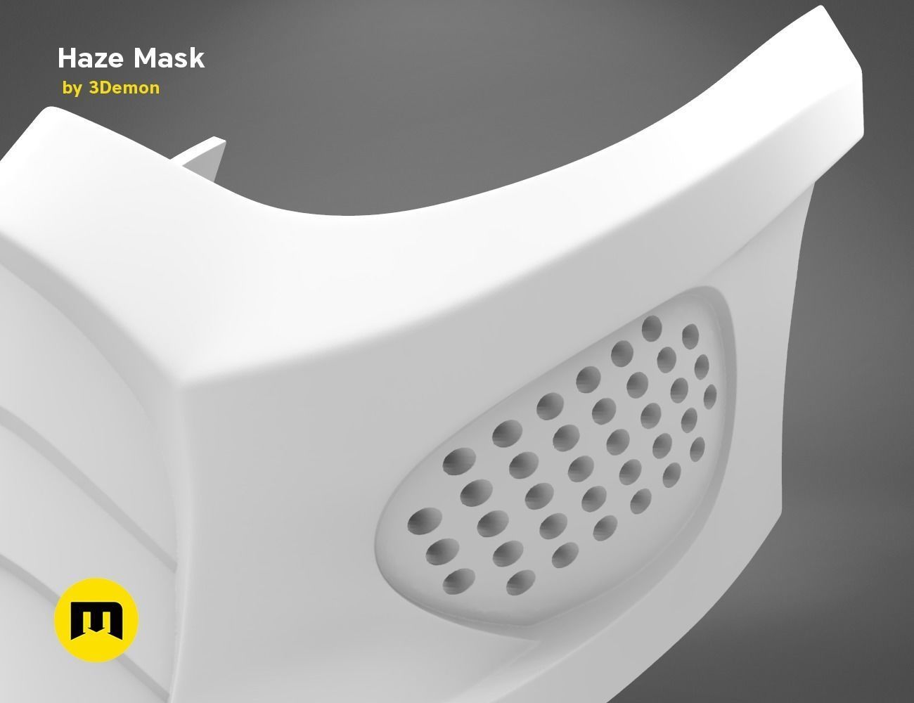 Haze Mask 3D print model_7