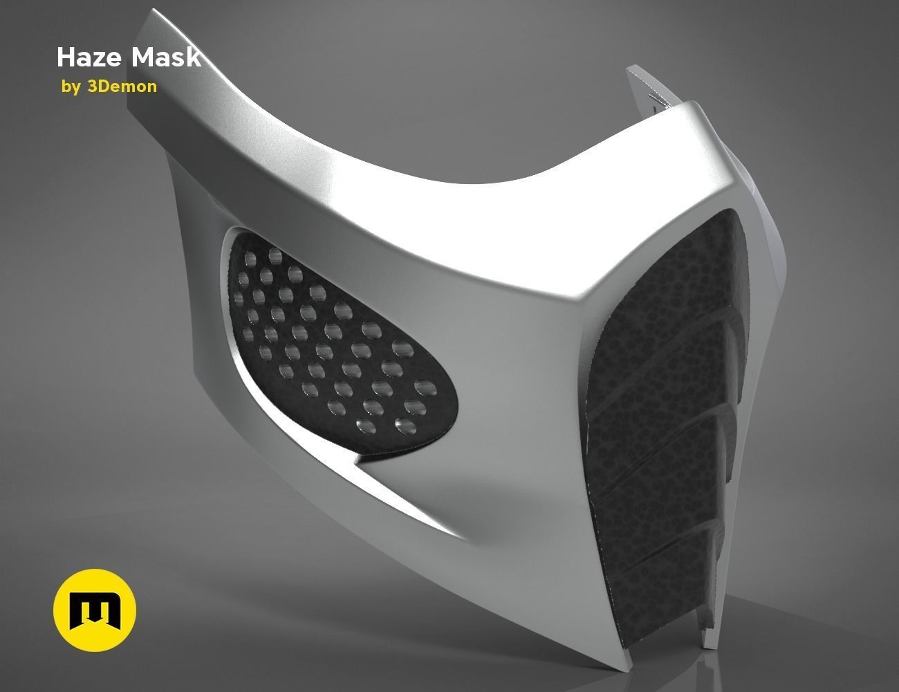 Haze Mask 3D print model_10