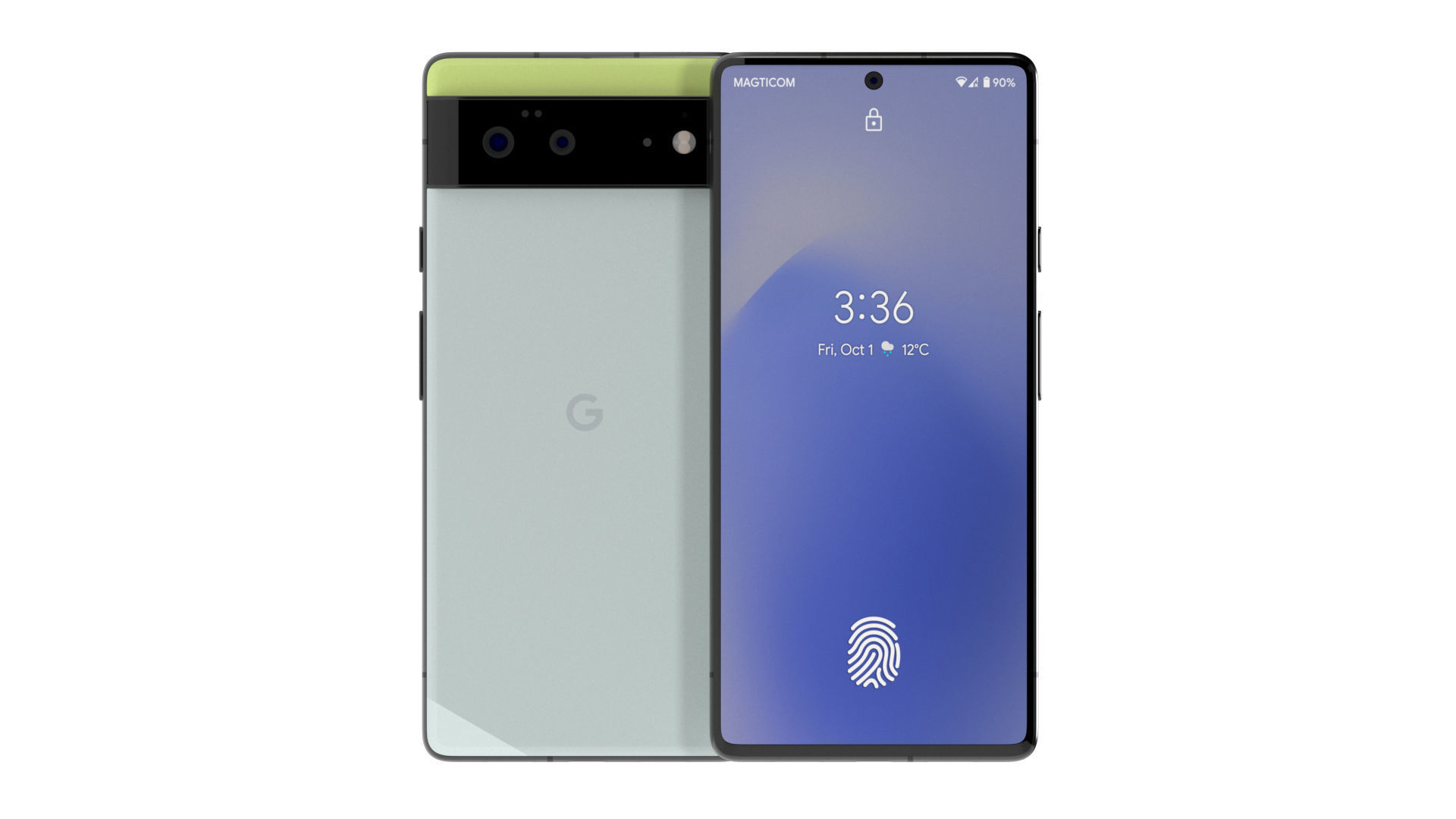 Google Pixel 6 3D model_6