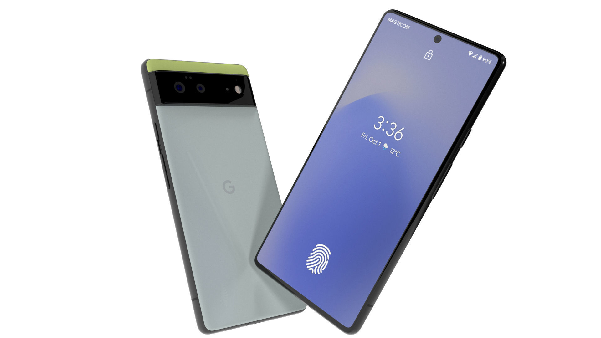 Google Pixel 6 3D model_13