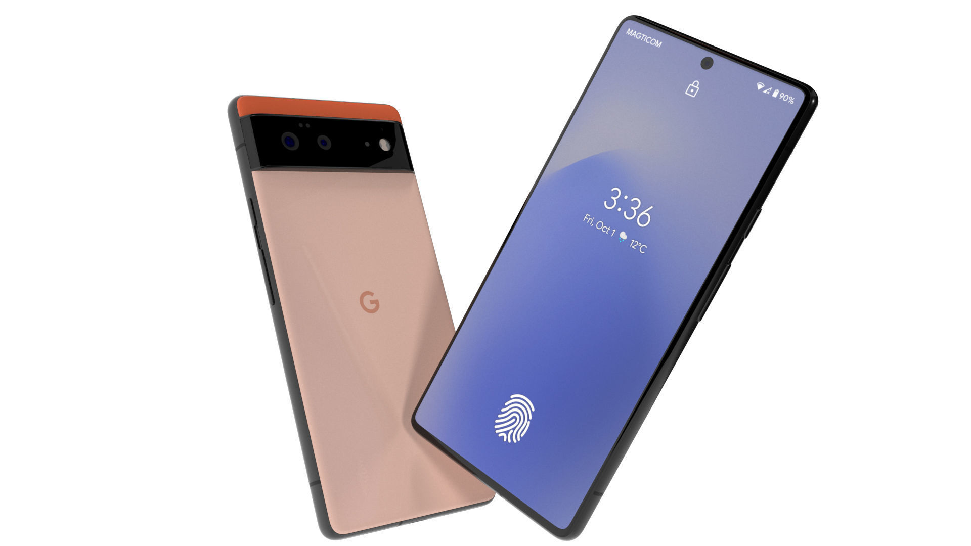 Google Pixel 6 3D model_12