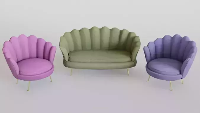 Sofa and Chair