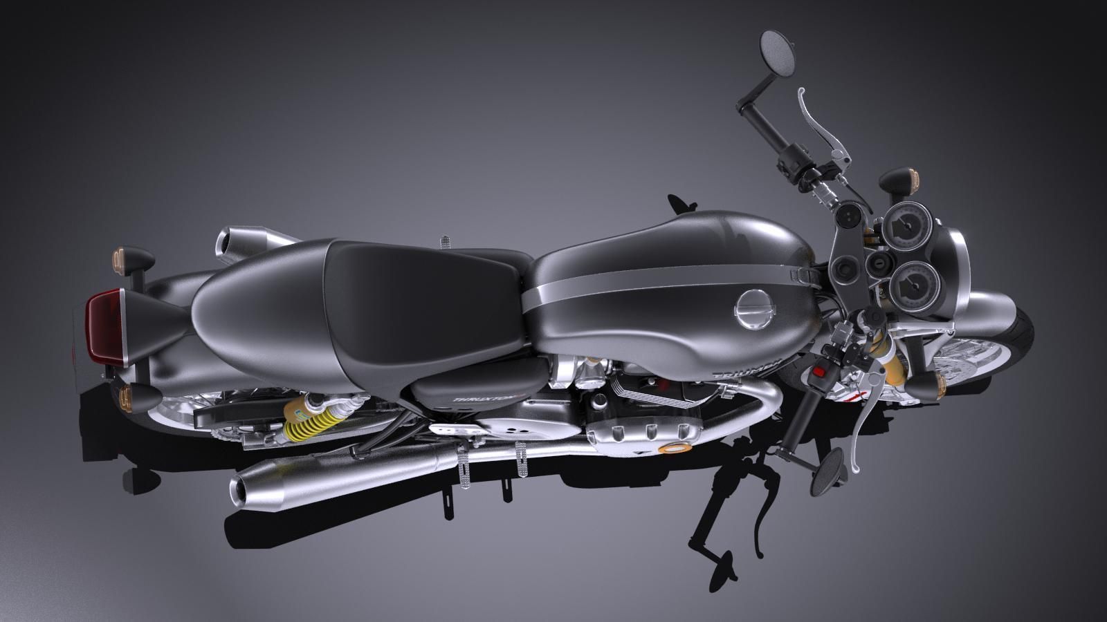 Triumph Thruxton R 2016 3D model_8