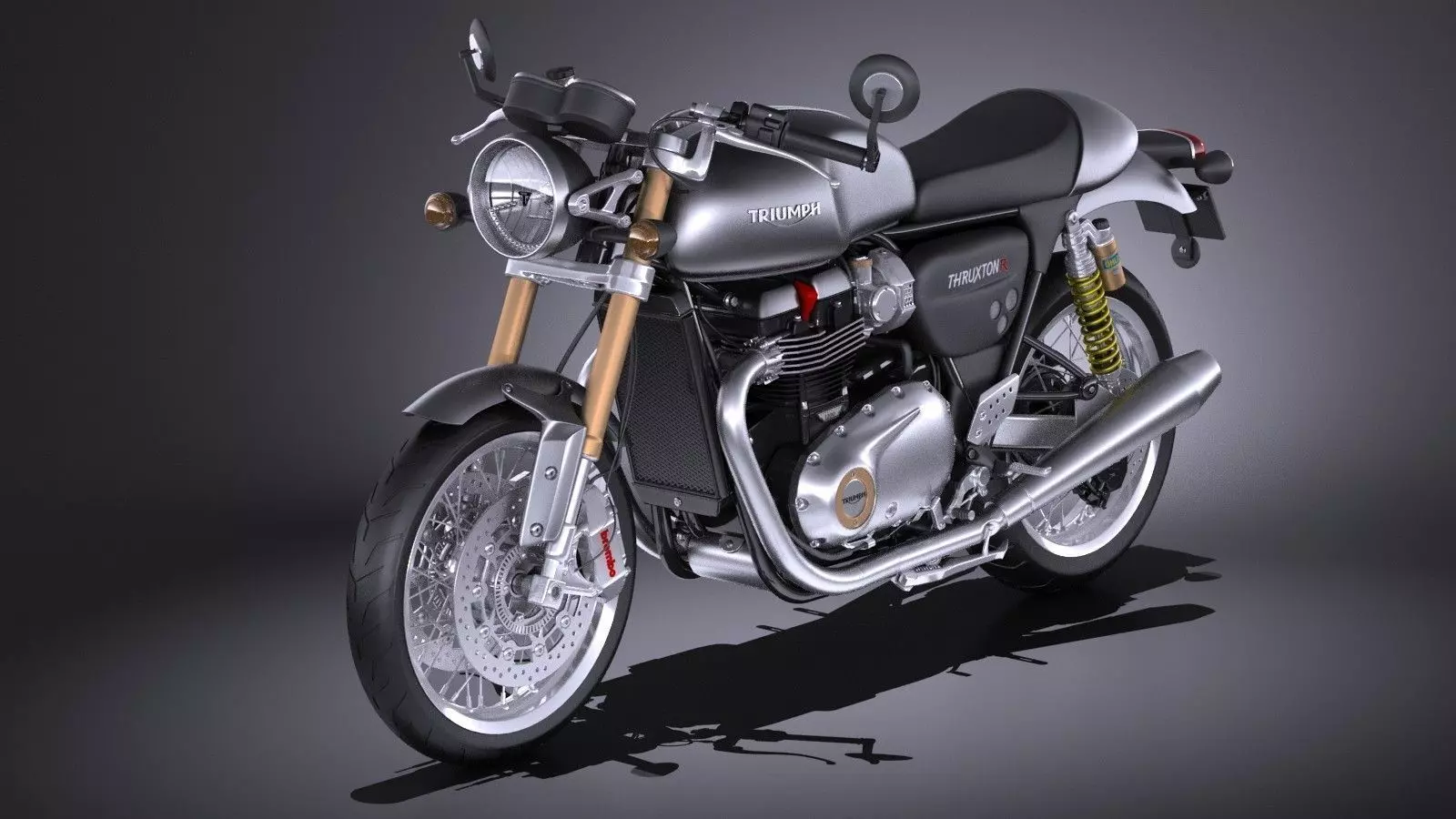 Triumph Thruxton R 2016 3D model_0