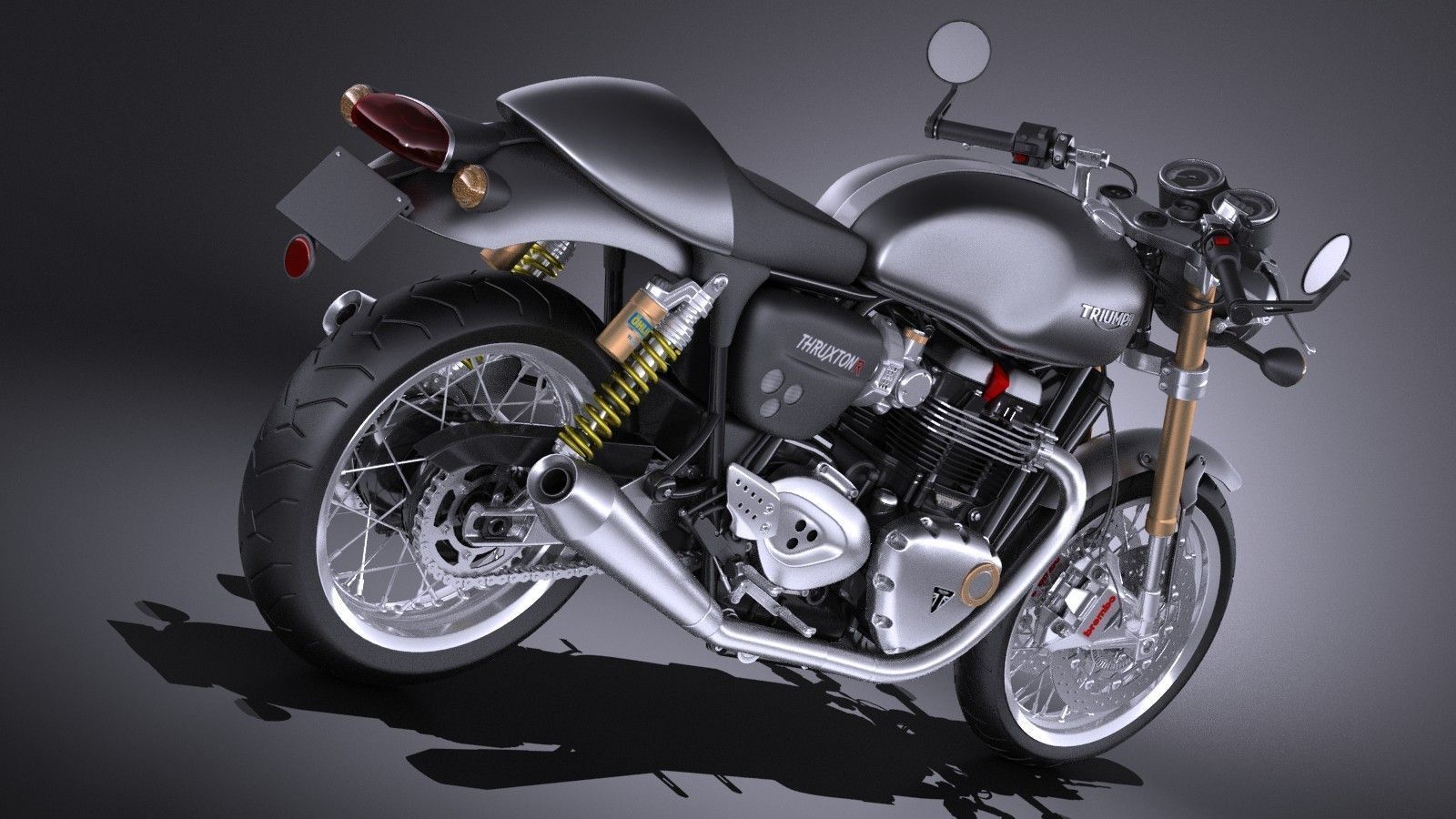 Triumph Thruxton R 2016 3D model_6