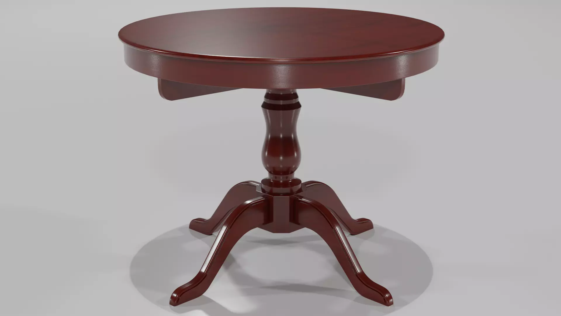 Mahogany Table Free 3D model