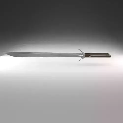 sword with wooden handle