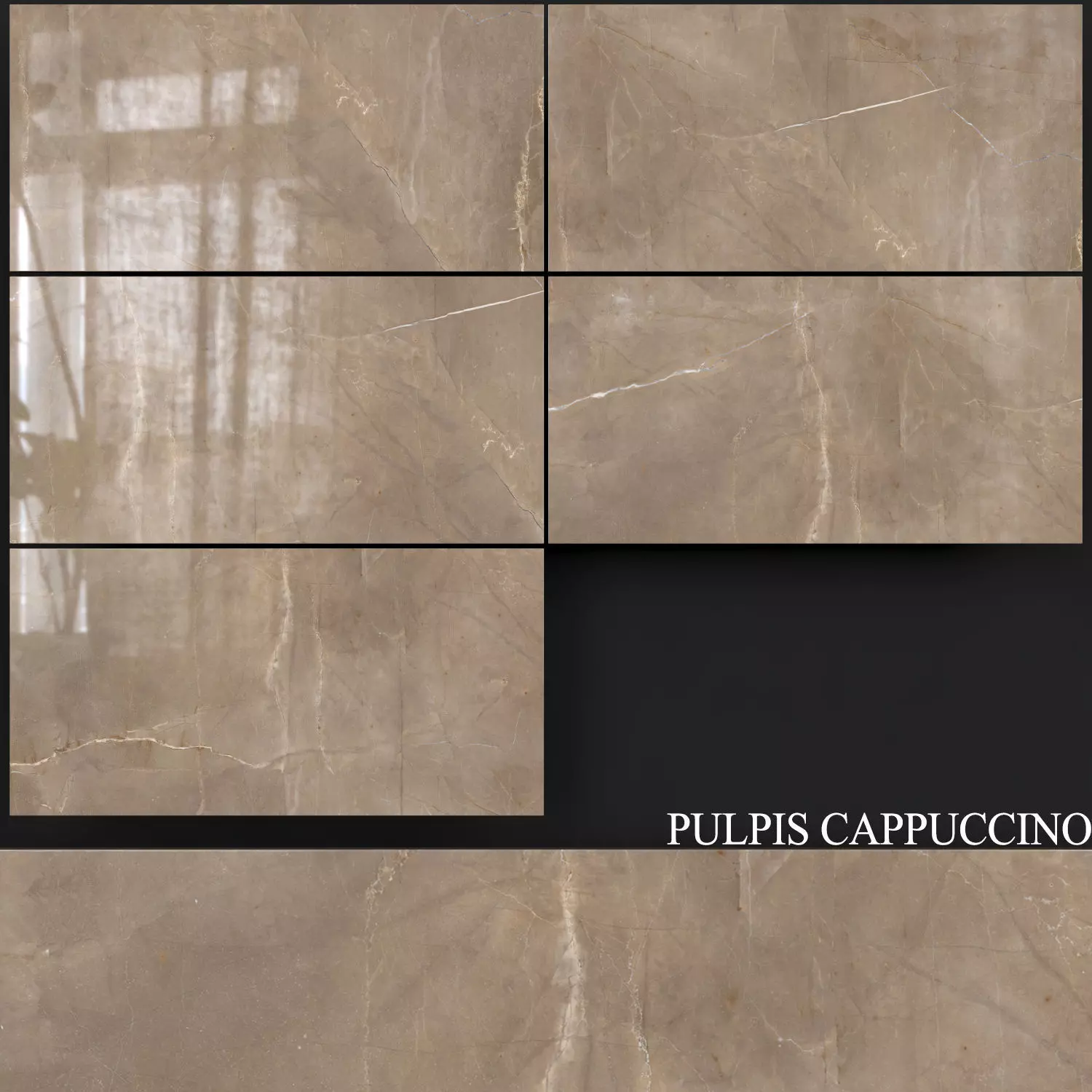 Decovita Pulpis Cappuccino 600x1200 3D model_0