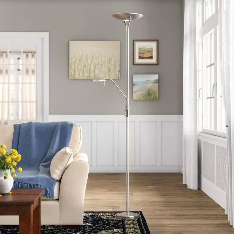 Garrard LED Uplighter Floor Light Lamp - 2 Colour 3D model