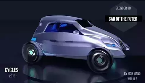 car future 3D model