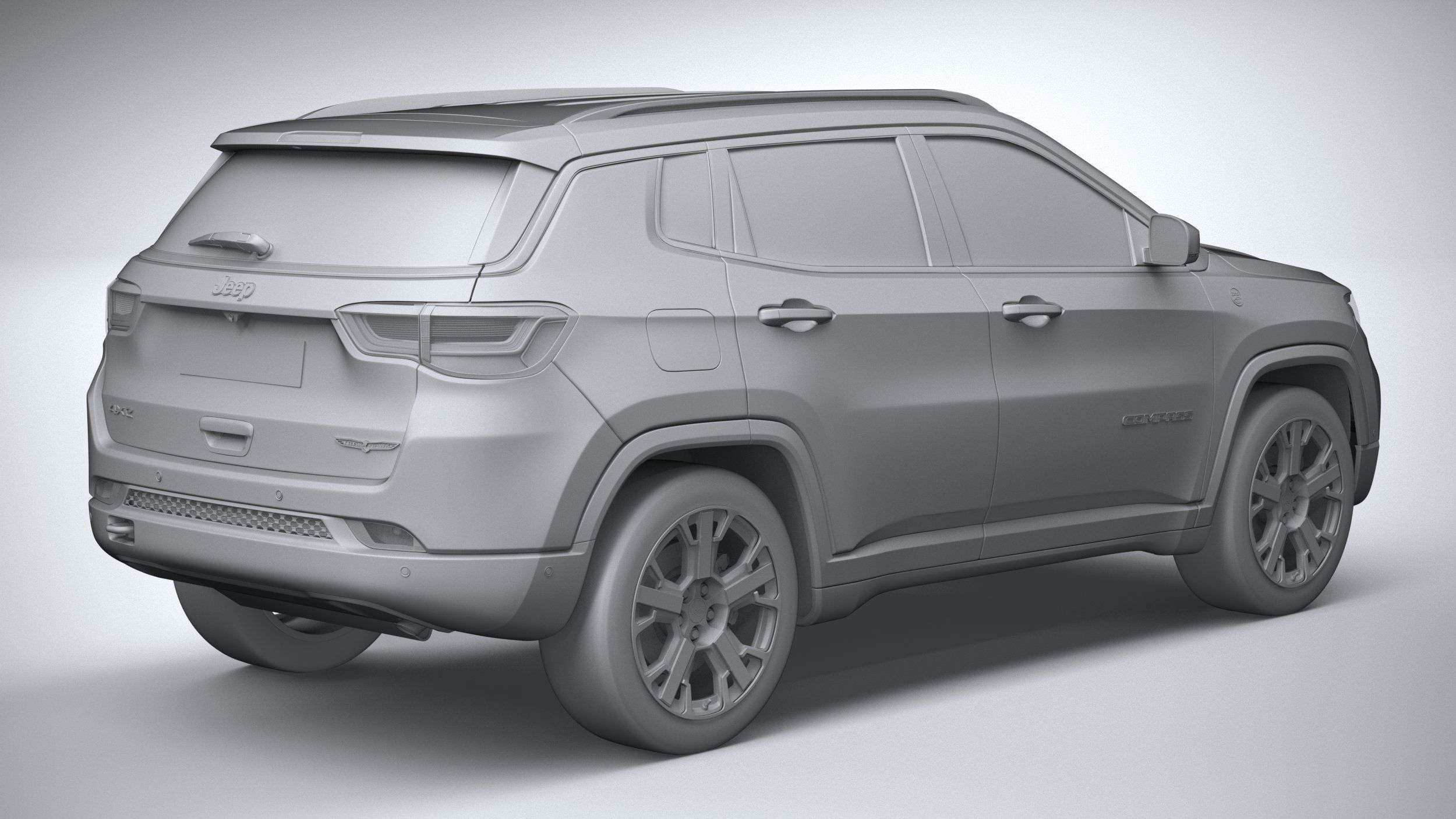 Jeep Compass Trailhawk 2022 3D model_25