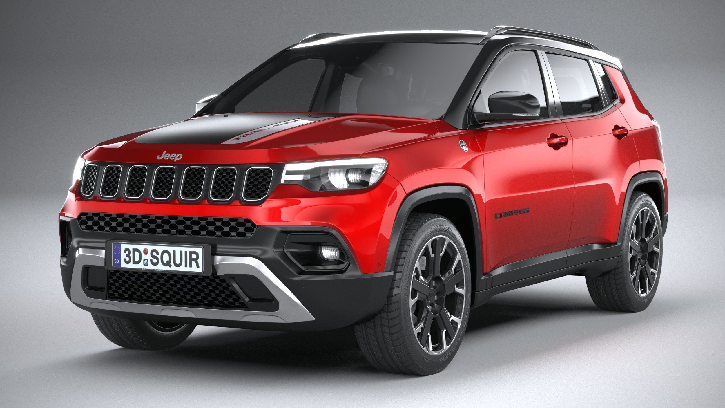 Jeep Compass Trailhawk 2022 3D model_2